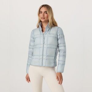 Vuori Coordinate Packable Down Jacket in Blue Haze